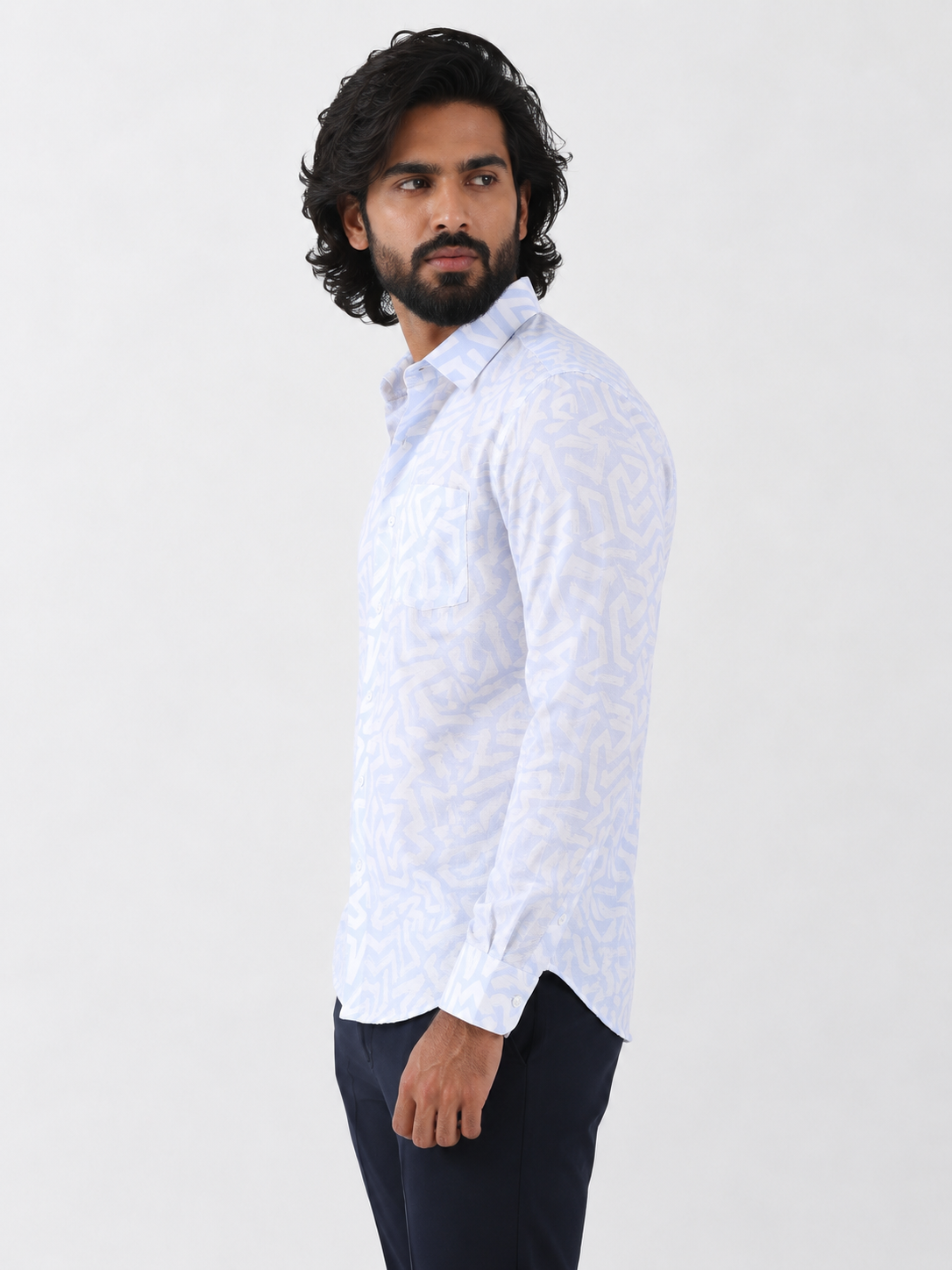 Lavender Mist Artisan Shirt
