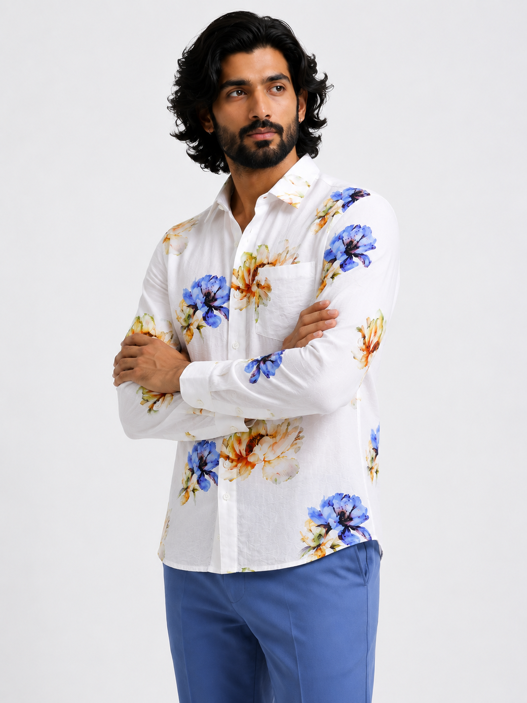Riviera Bloom Artisan Shirt