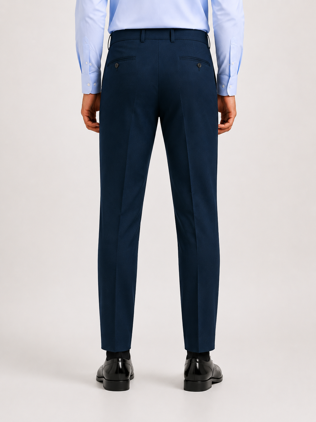 Blue Infinite 4-Way Stretch Formal Trouser