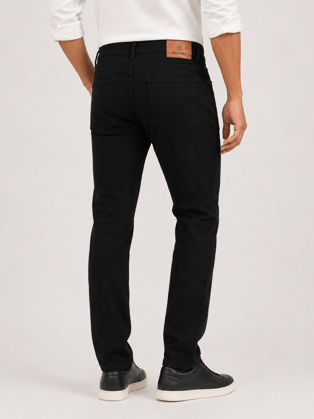 Classic Black Slim Fit Denim