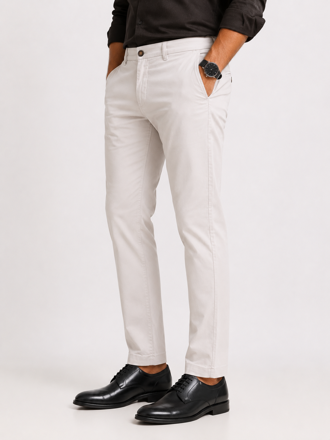 White Twill Trouser