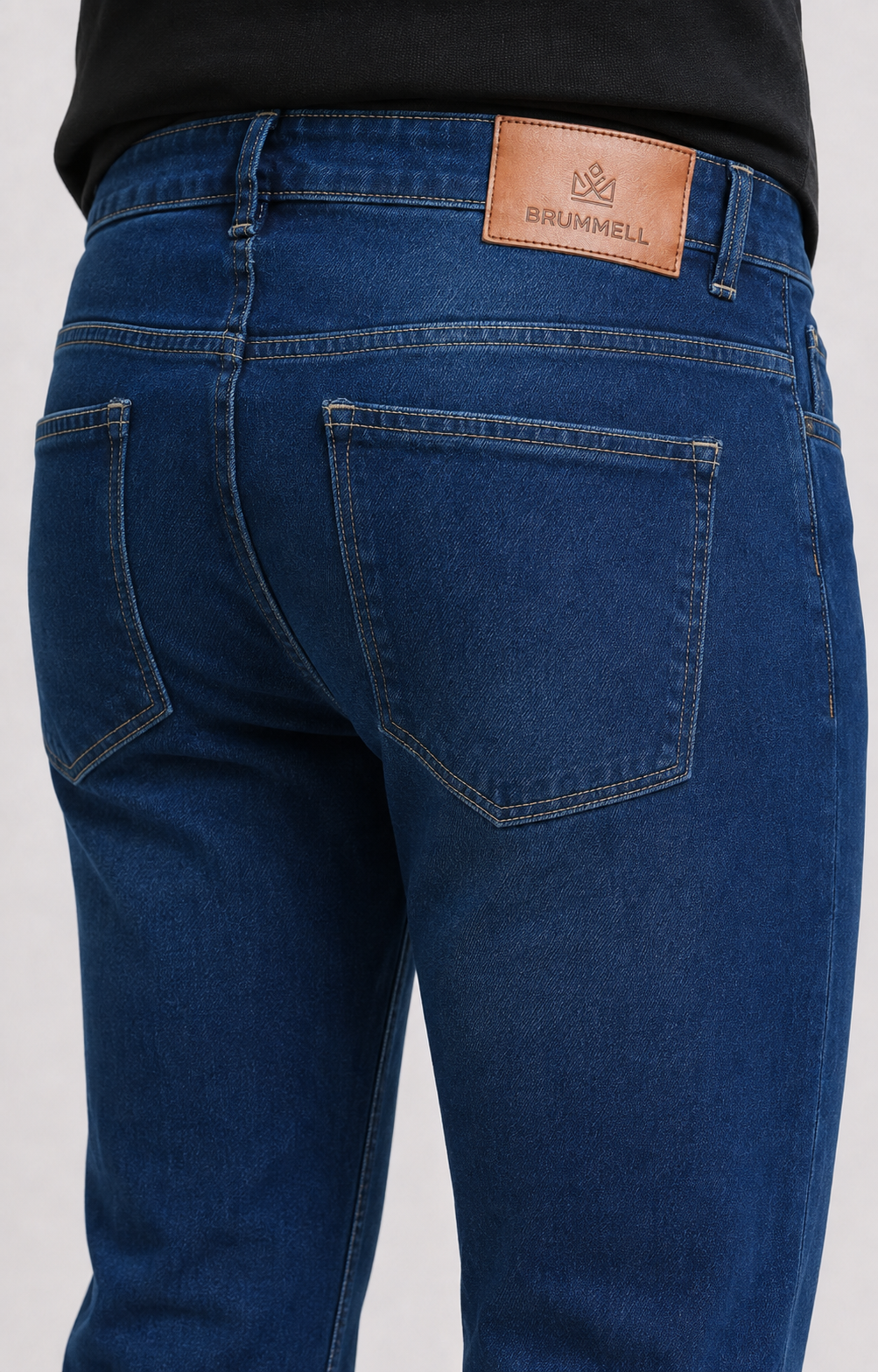 Dark Blue Slim Fit Denim