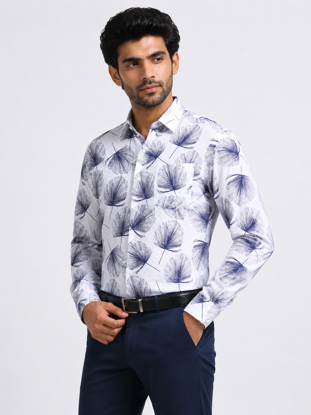 Coastal Ginkgo Artisan Shirt