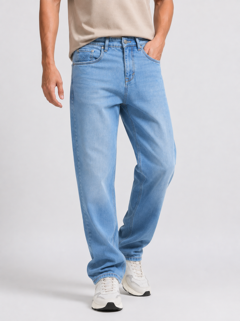 Classic Blue Baggie Fit Denim