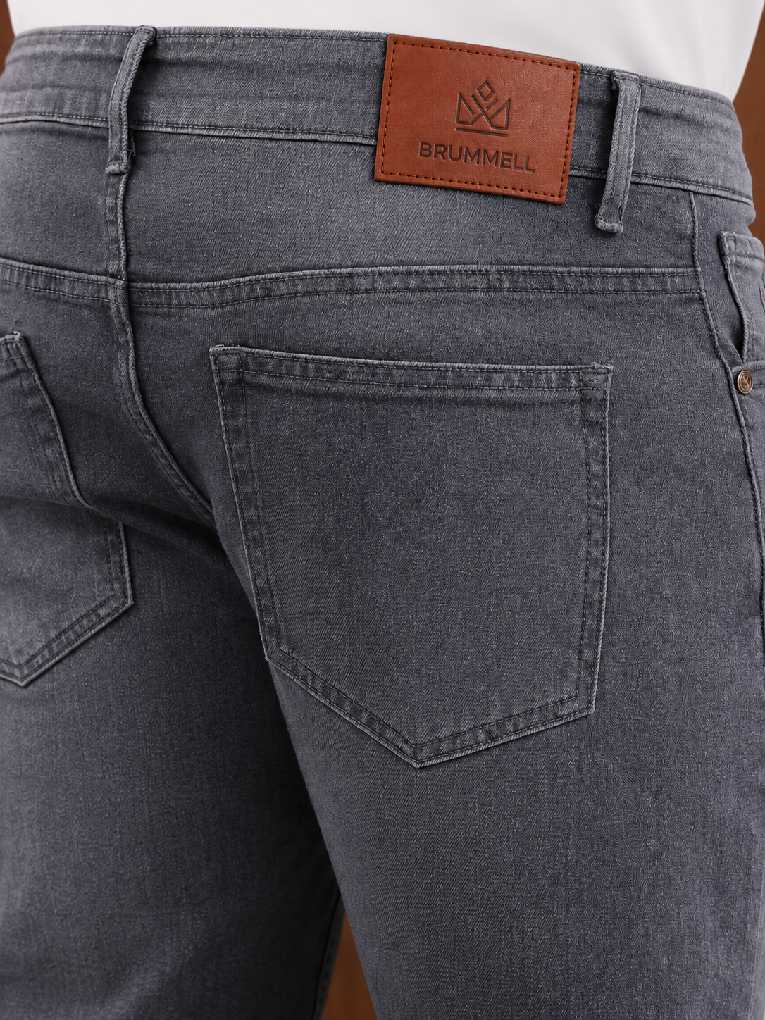 Charcoal Grey Slim Fit Denim