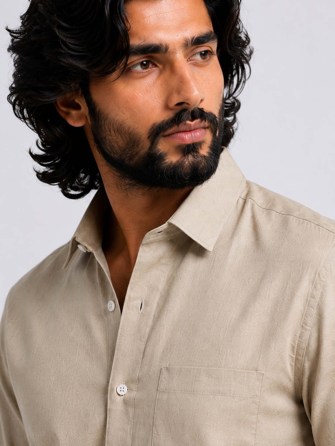 Sahara Sand Linen Shirt