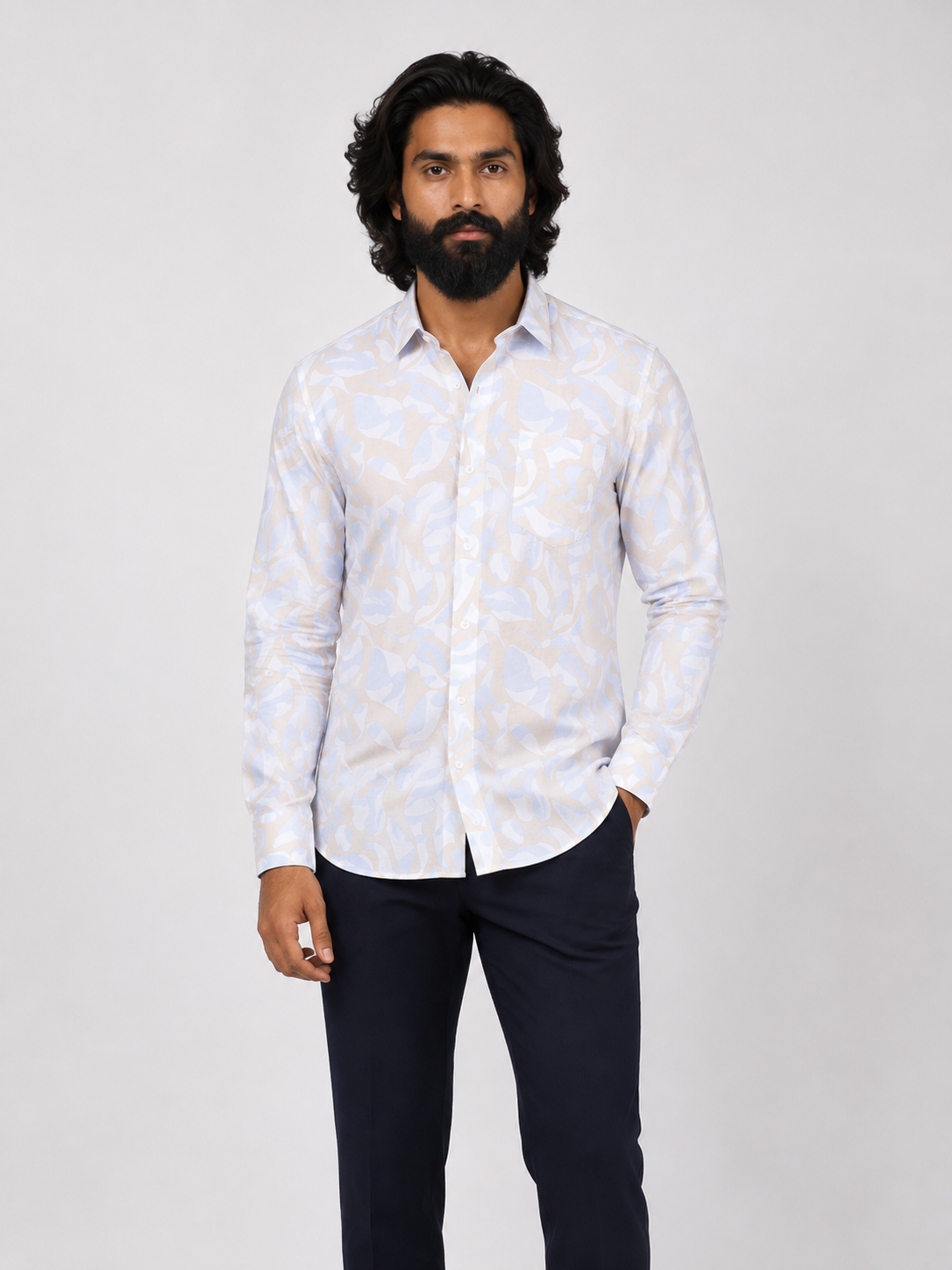 Sahara Mist Artisan Shirt