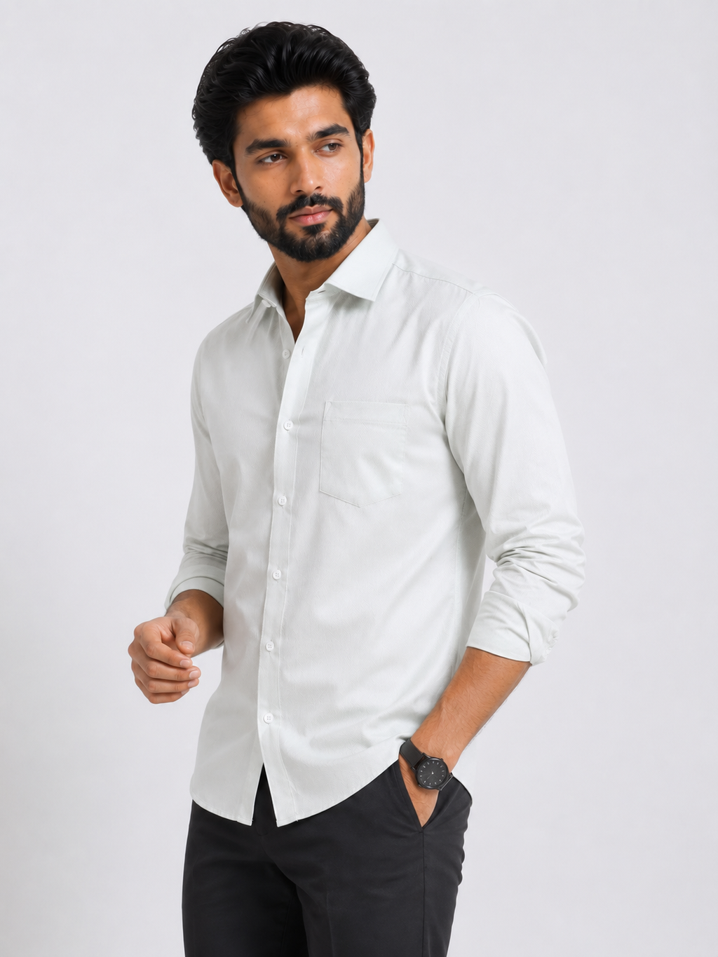 Frost Grain Artisan Shirt