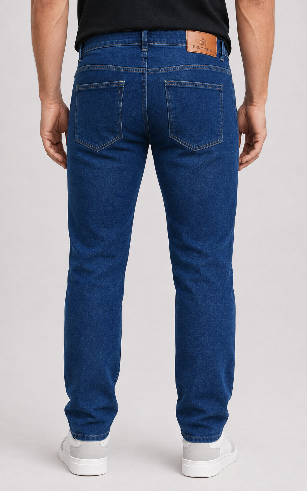 Dark Blue Slim Fit Denim
