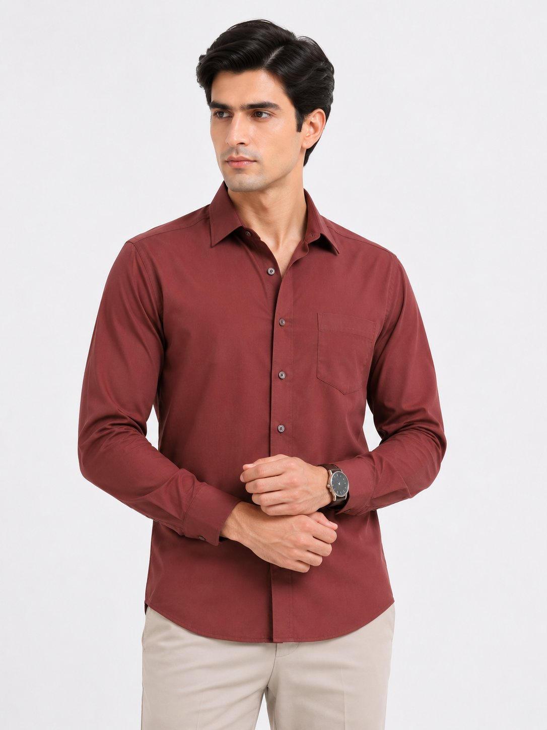Marsala Royale Signature Shirt