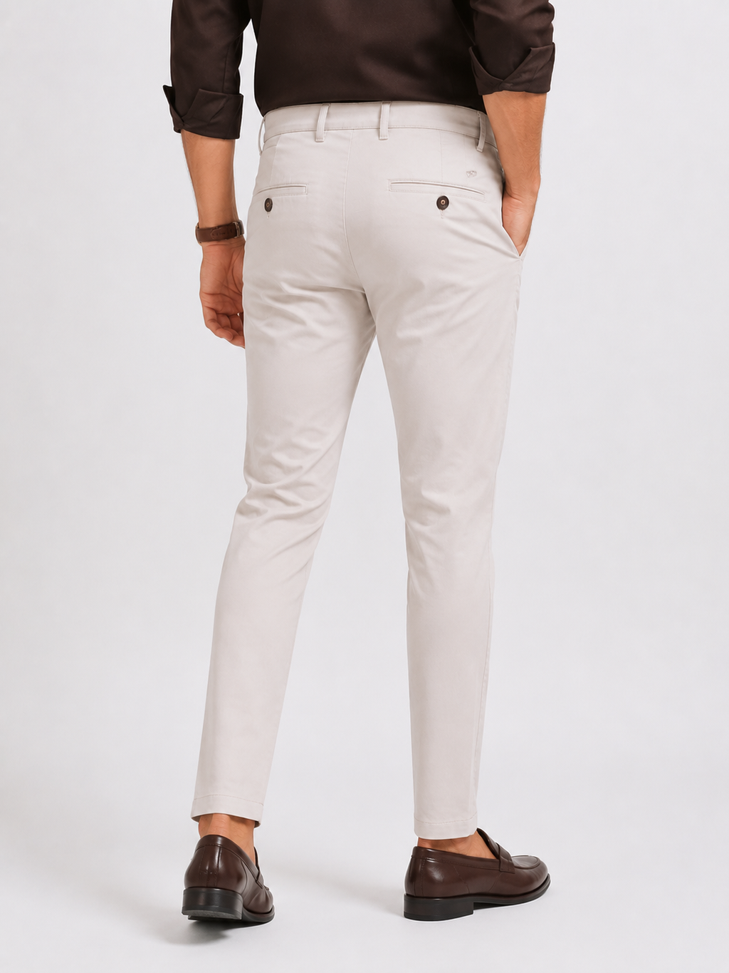 Light Ash Stretch Trouser