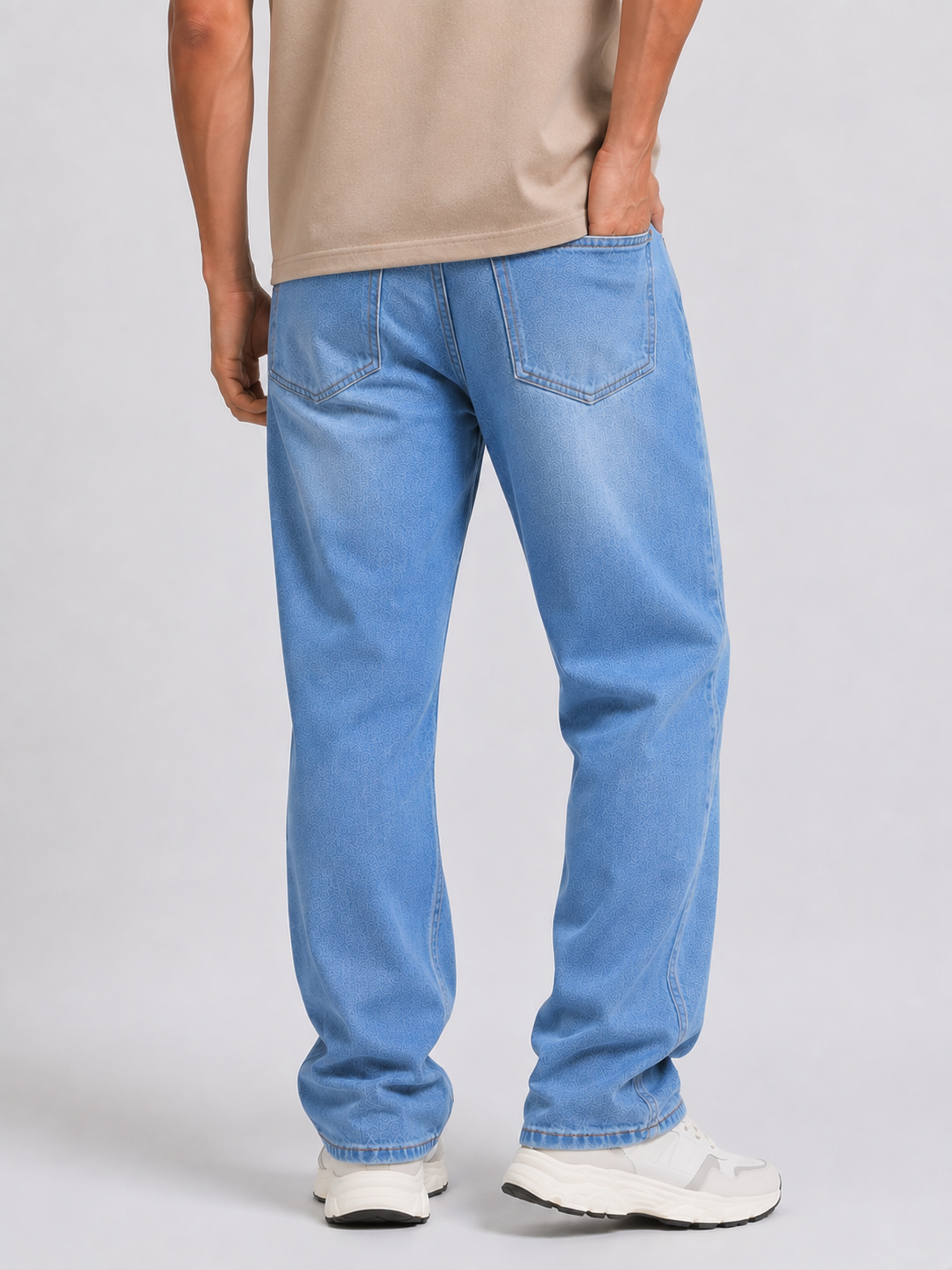 Classic Blue Baggie Fit Denim