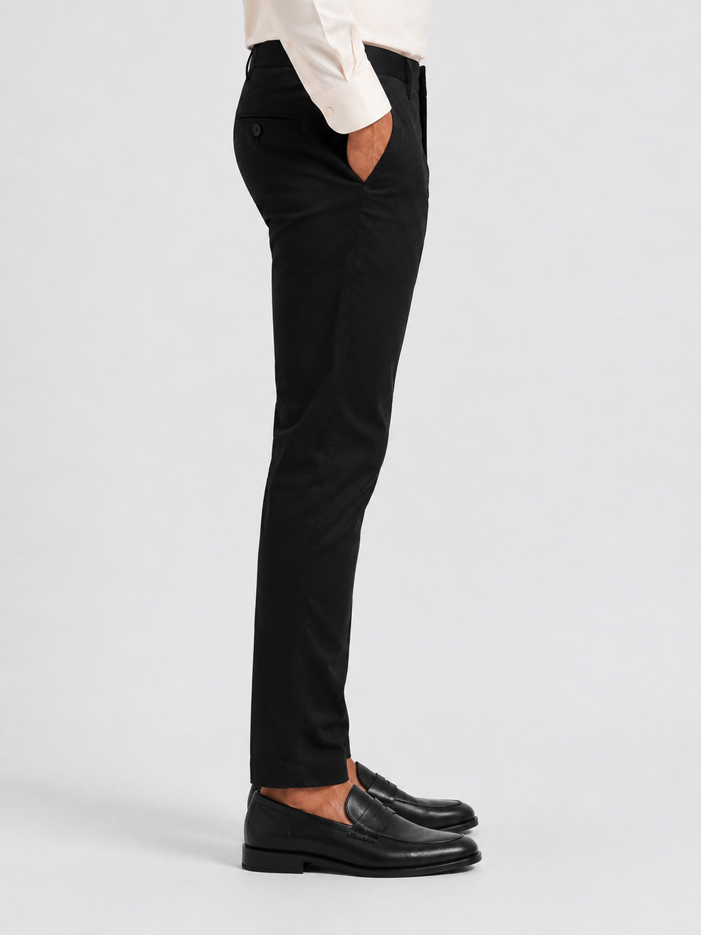 Jet Black Giza Trouser