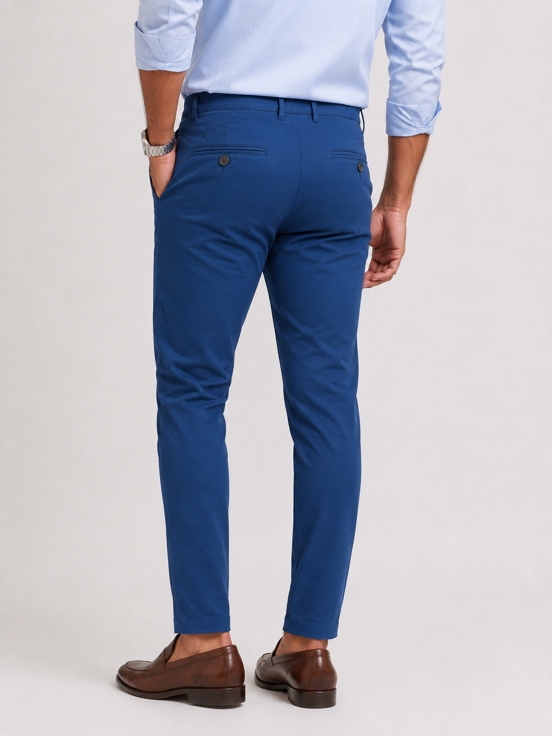 Royal Blue Gap Twill Trouser