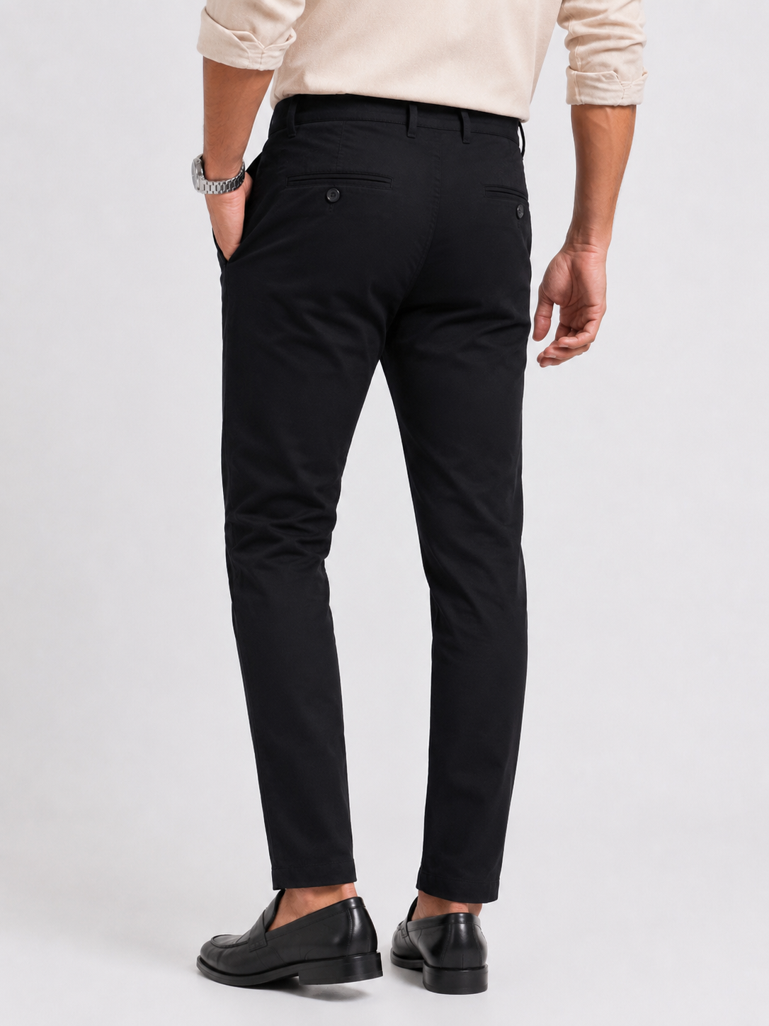 Black Gap Twill Trouser