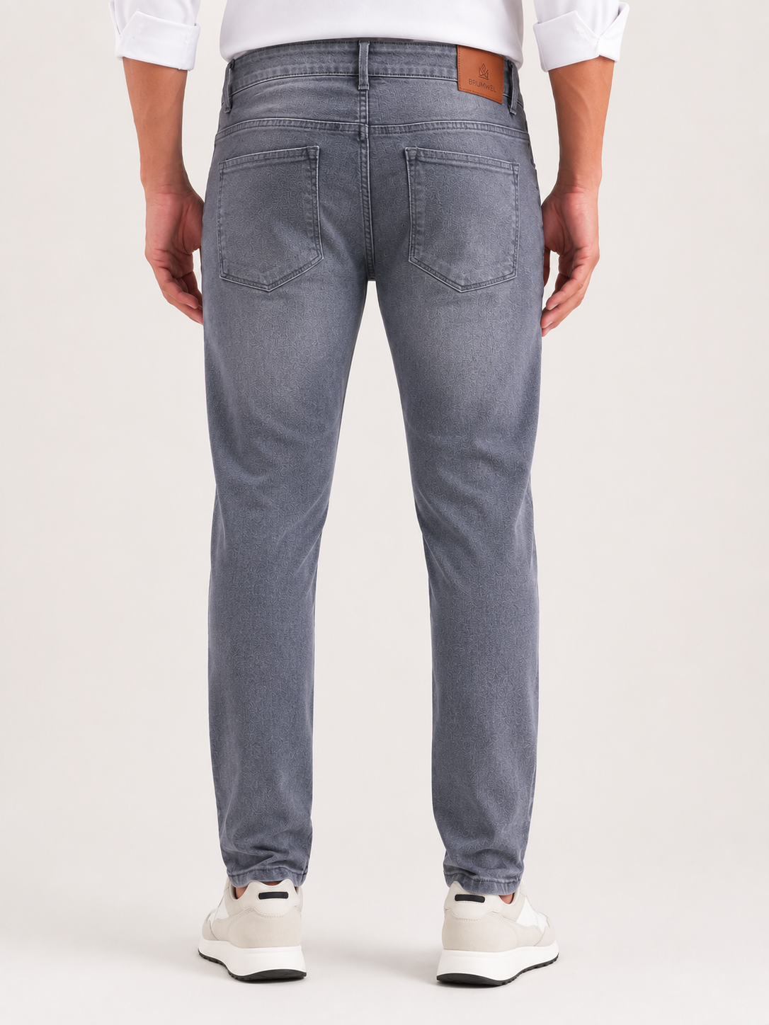 Charcoal Grey Slim Fit Denim