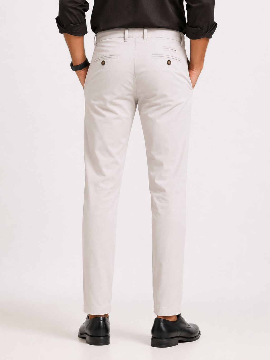 White Twill Trouser