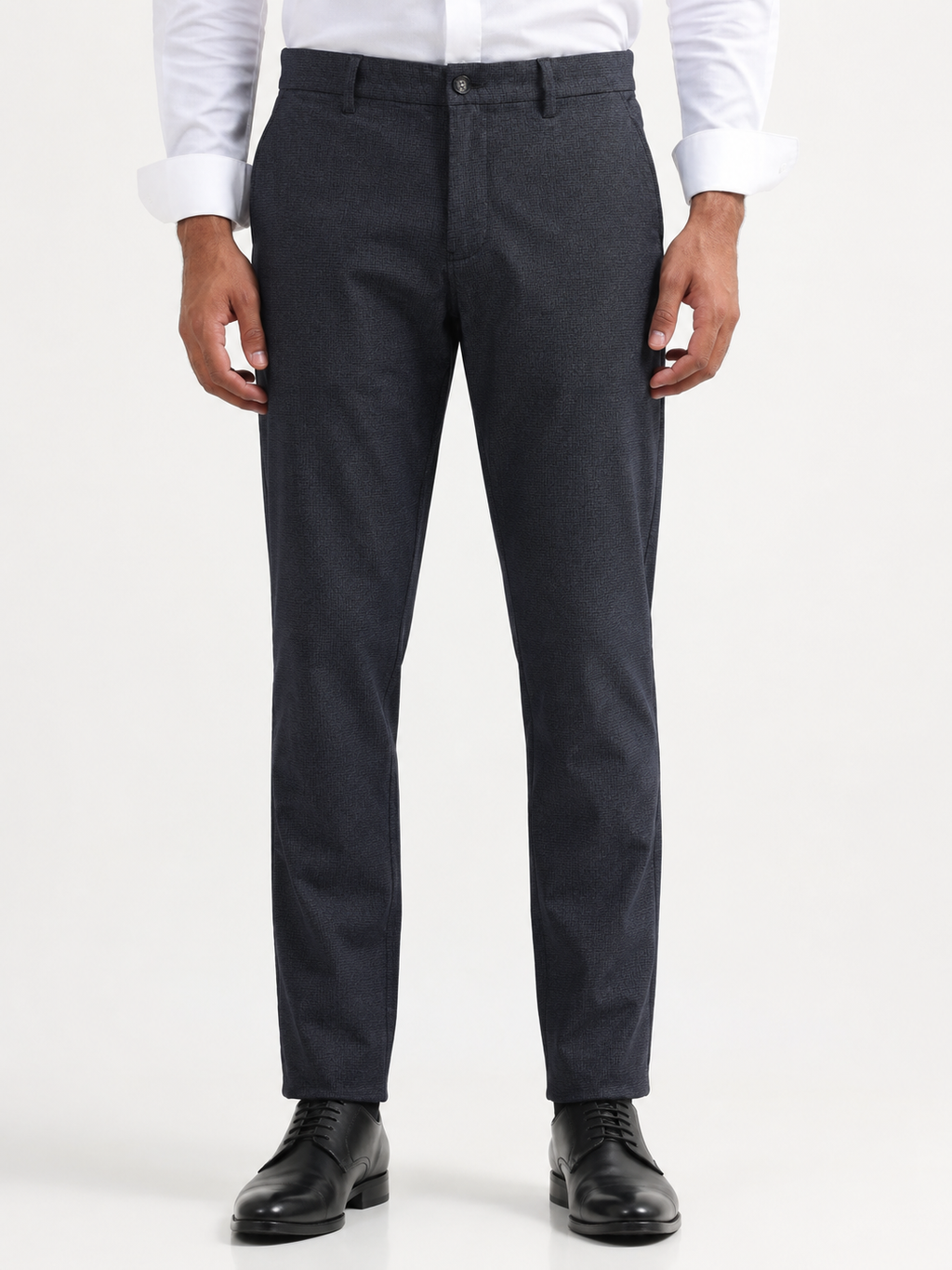 Black Dobby Trouser