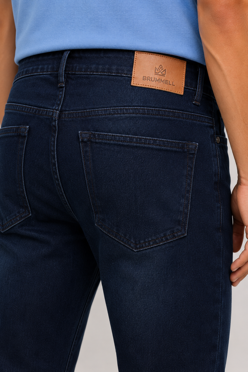 Eclipse Blue Slim Fit Denim