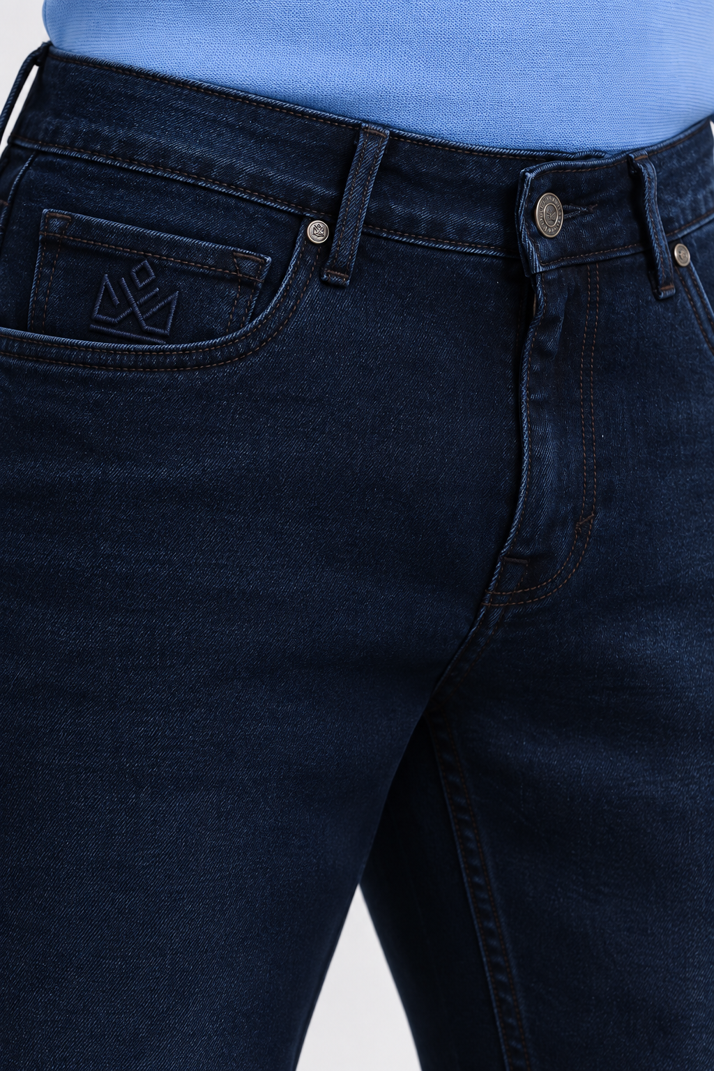 Eclipse Blue Slim Fit Denim