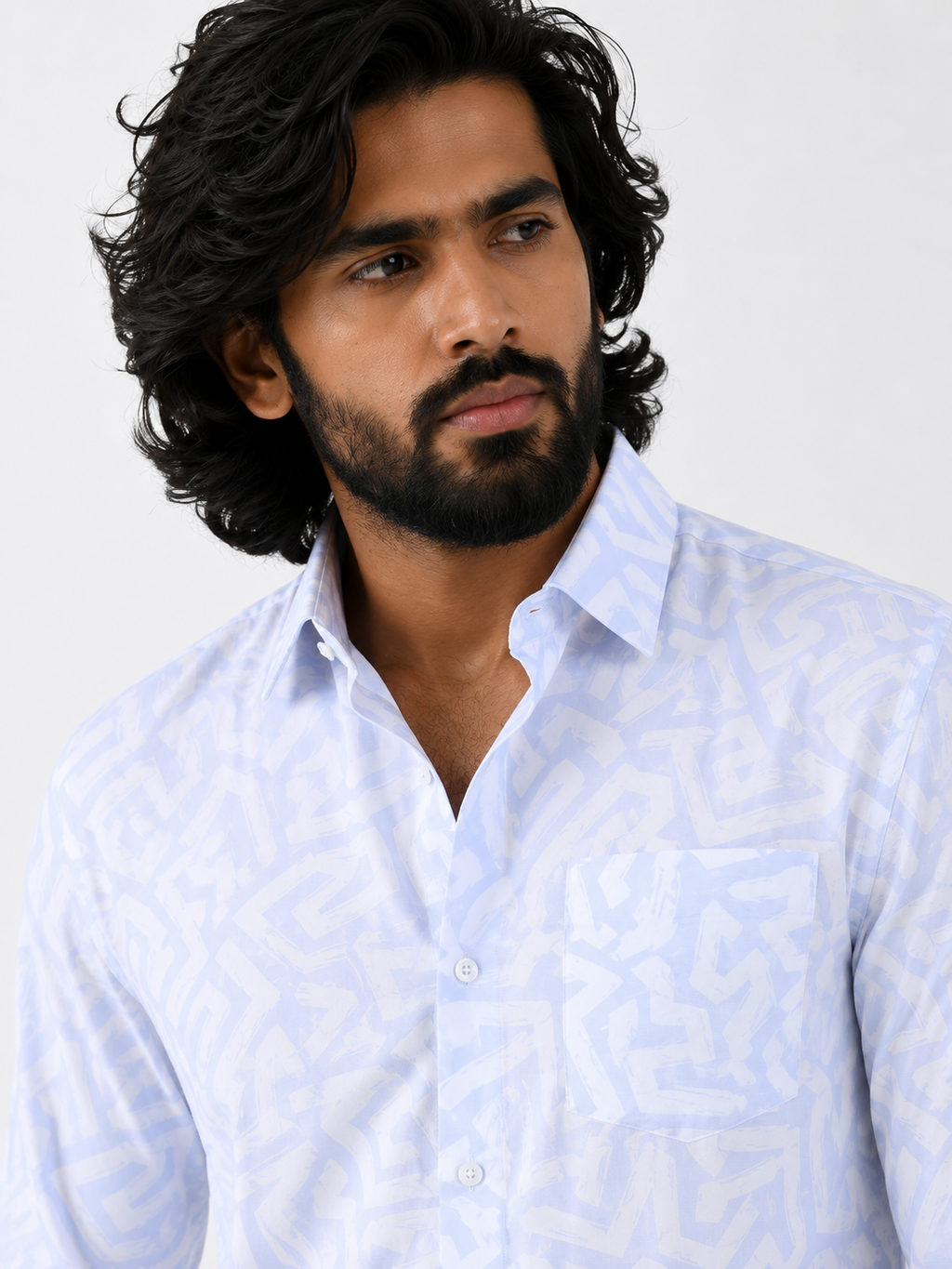 Lavender Mist Artisan Shirt