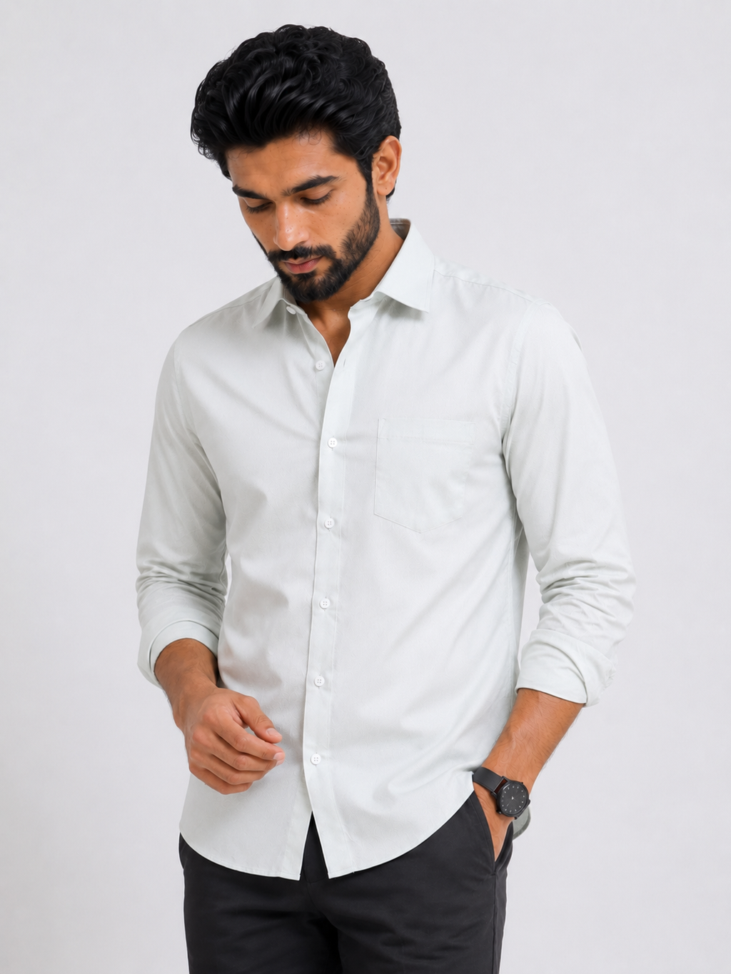 Frost Grain Artisan Shirt