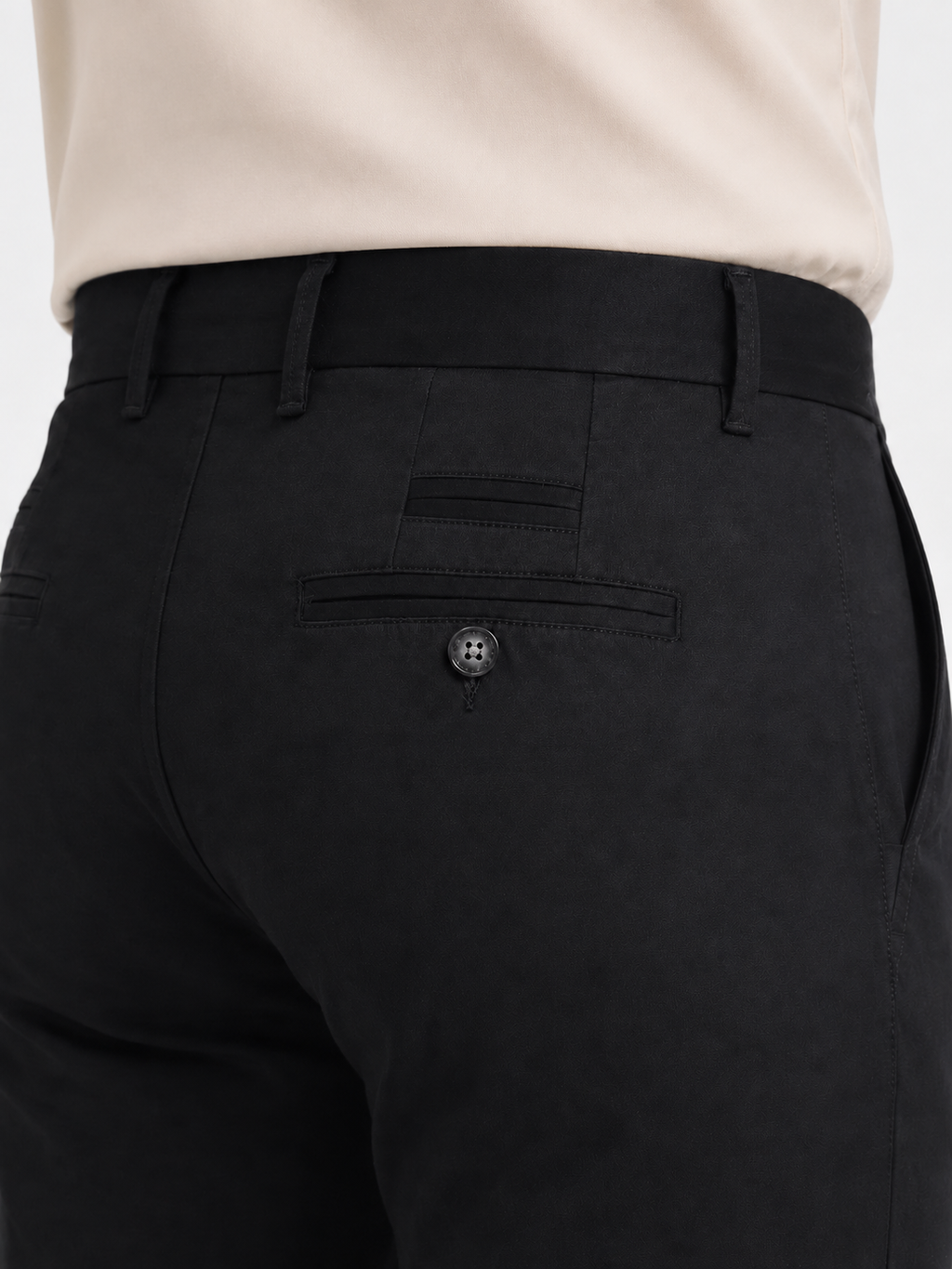 Jet Black Giza Trouser