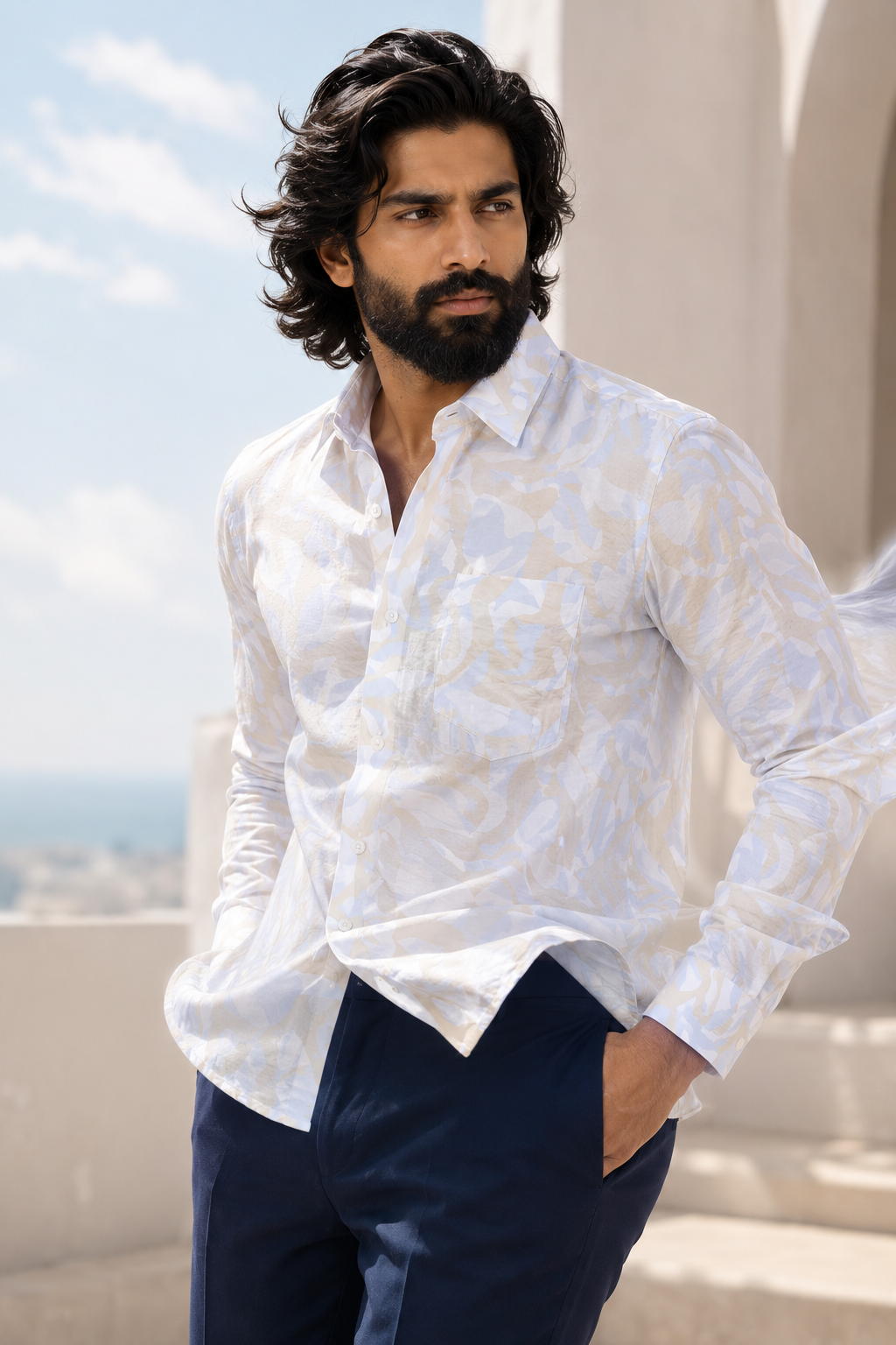 Sahara Mist Artisan Shirt