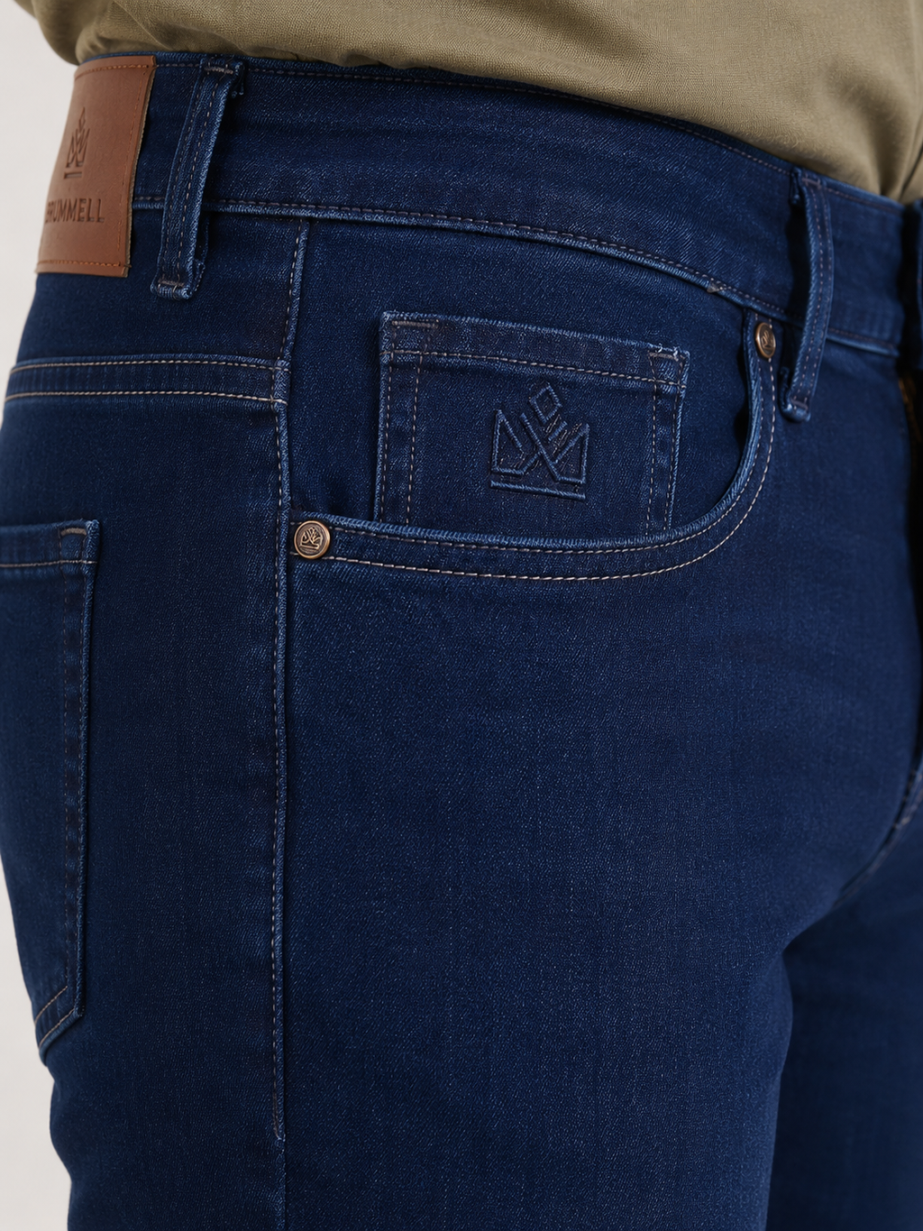Indigo Blue Slim Fit Denim
