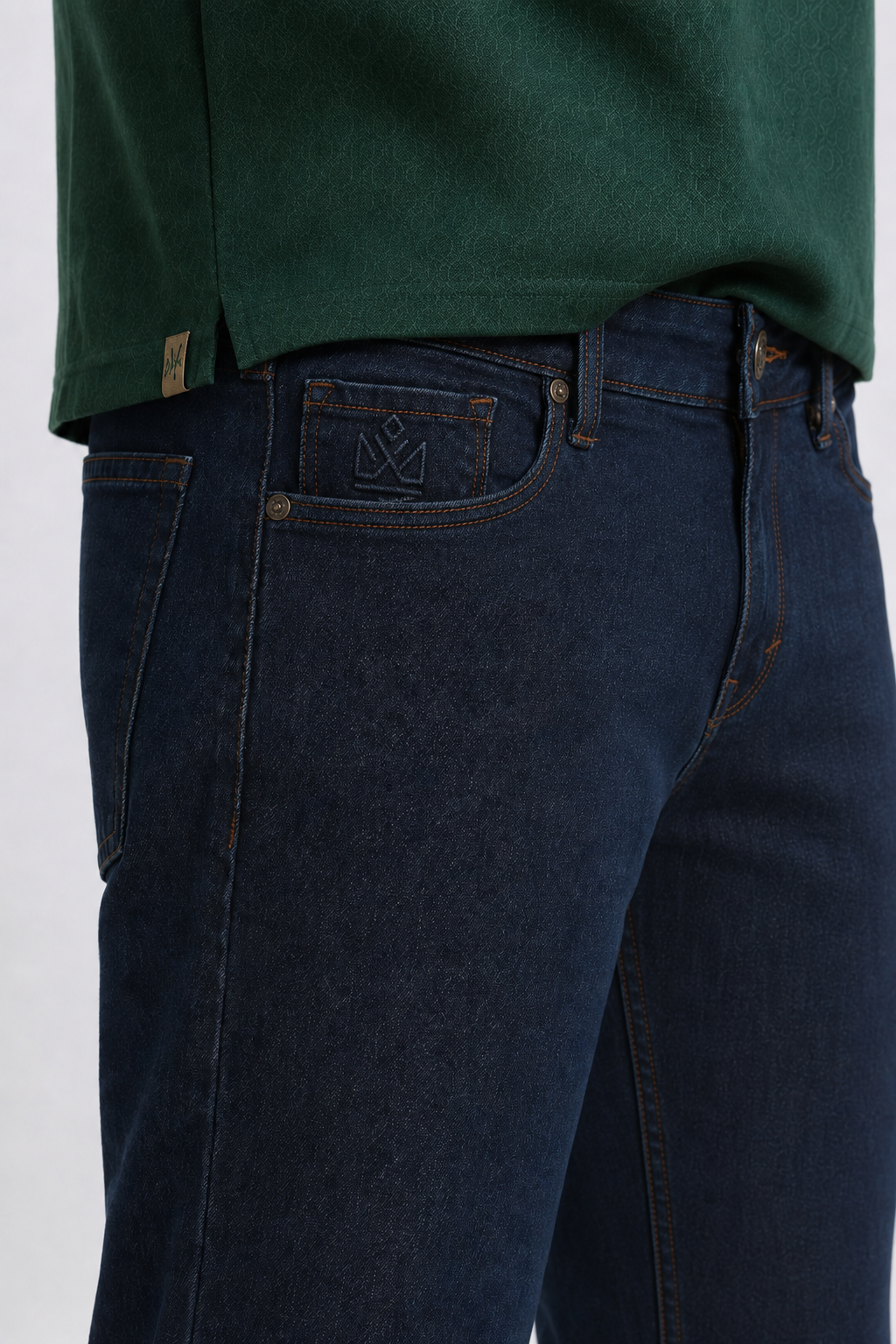 Indigo Blue Slim Fit Denim