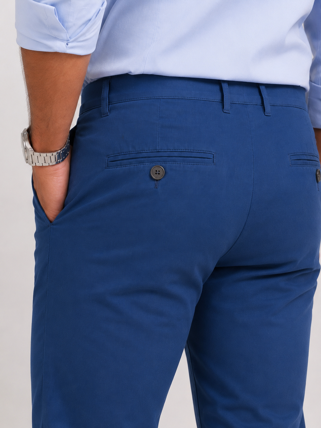 Royal Blue Gap Twill Trouser