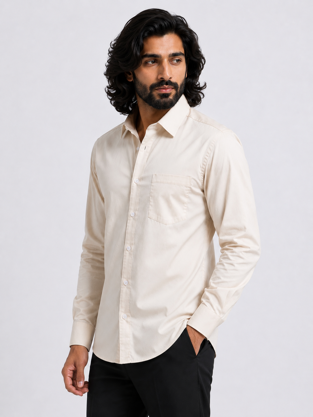 Champagne Luster Signature Shirt
