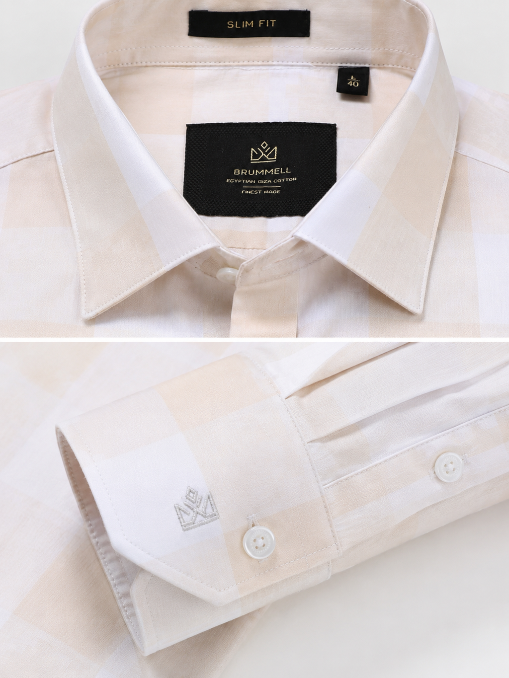 Sandblock Luxe Check Jacquard Shirt