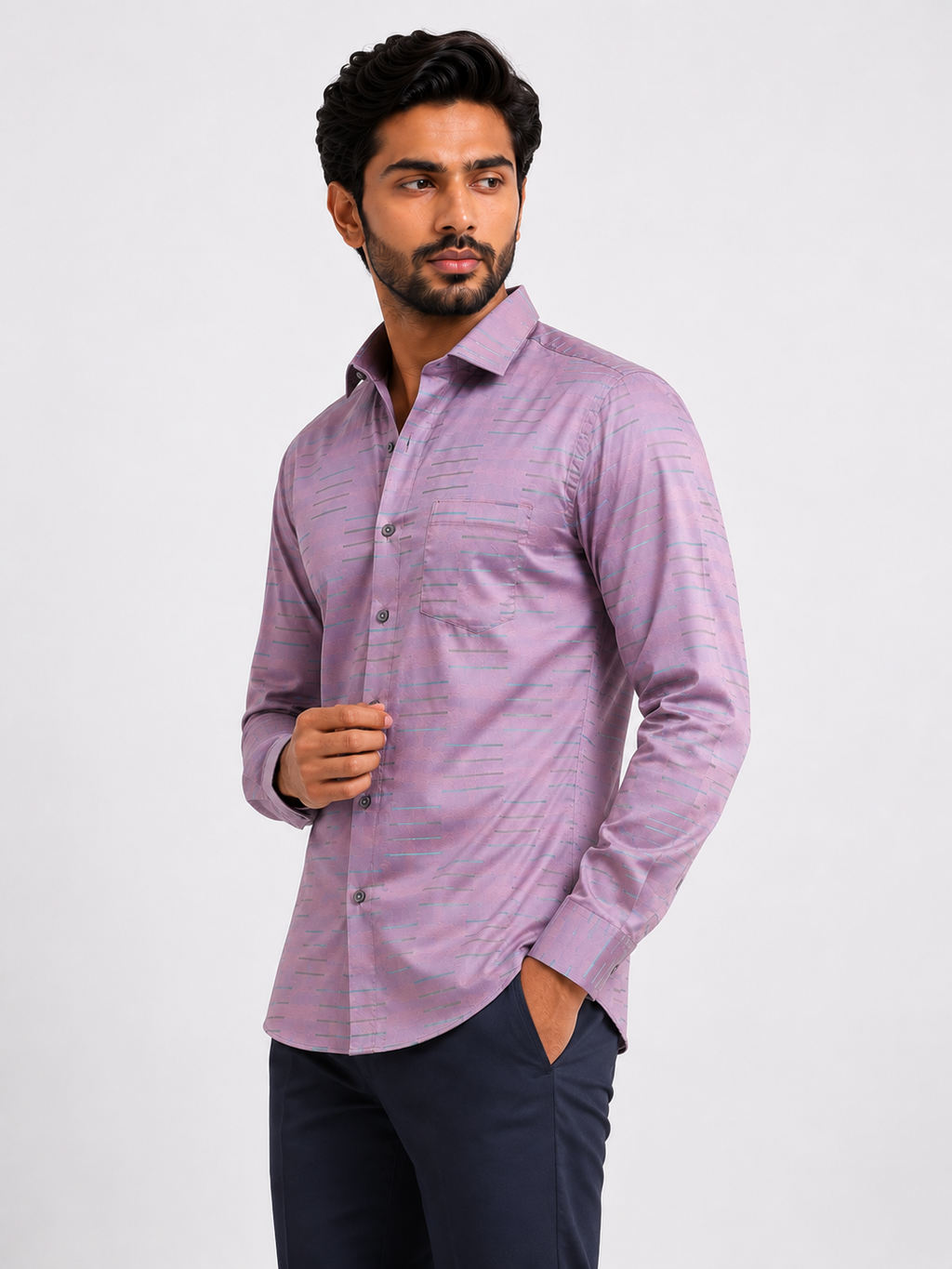 Gilded Mist Artisan Shirt