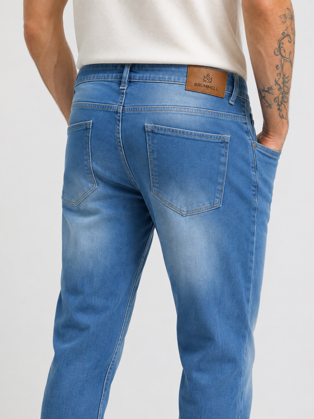 Blue Slim Fit Denim