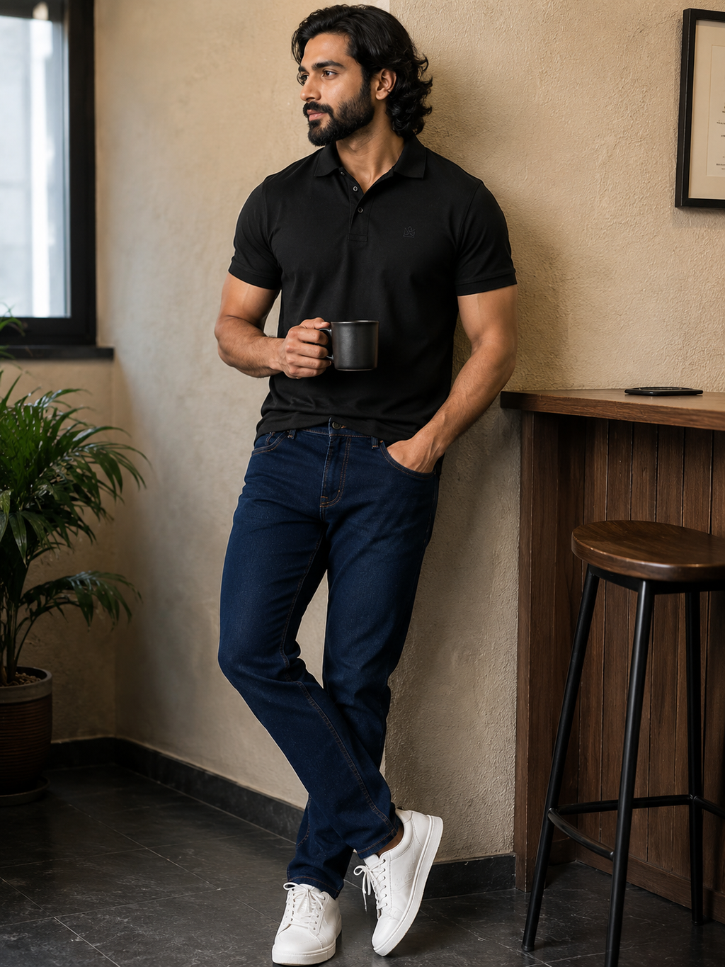 Raw Indigo Slim Fit Denim