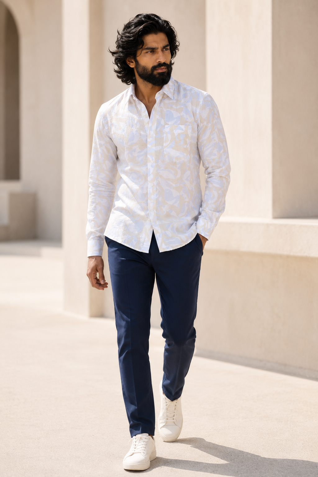 Sahara Mist Artisan Shirt