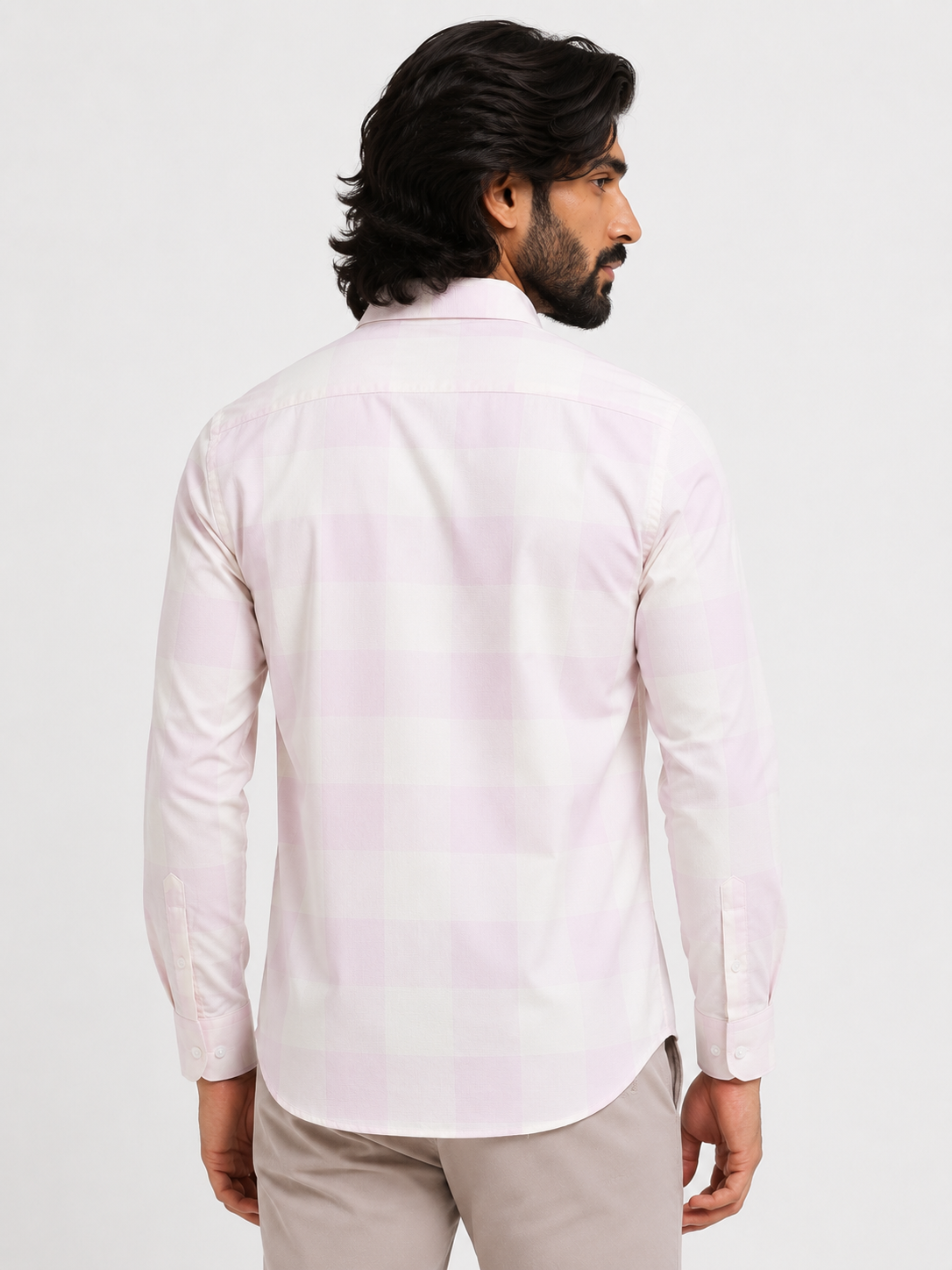 Pastel Prism Check Jacquard Shirt