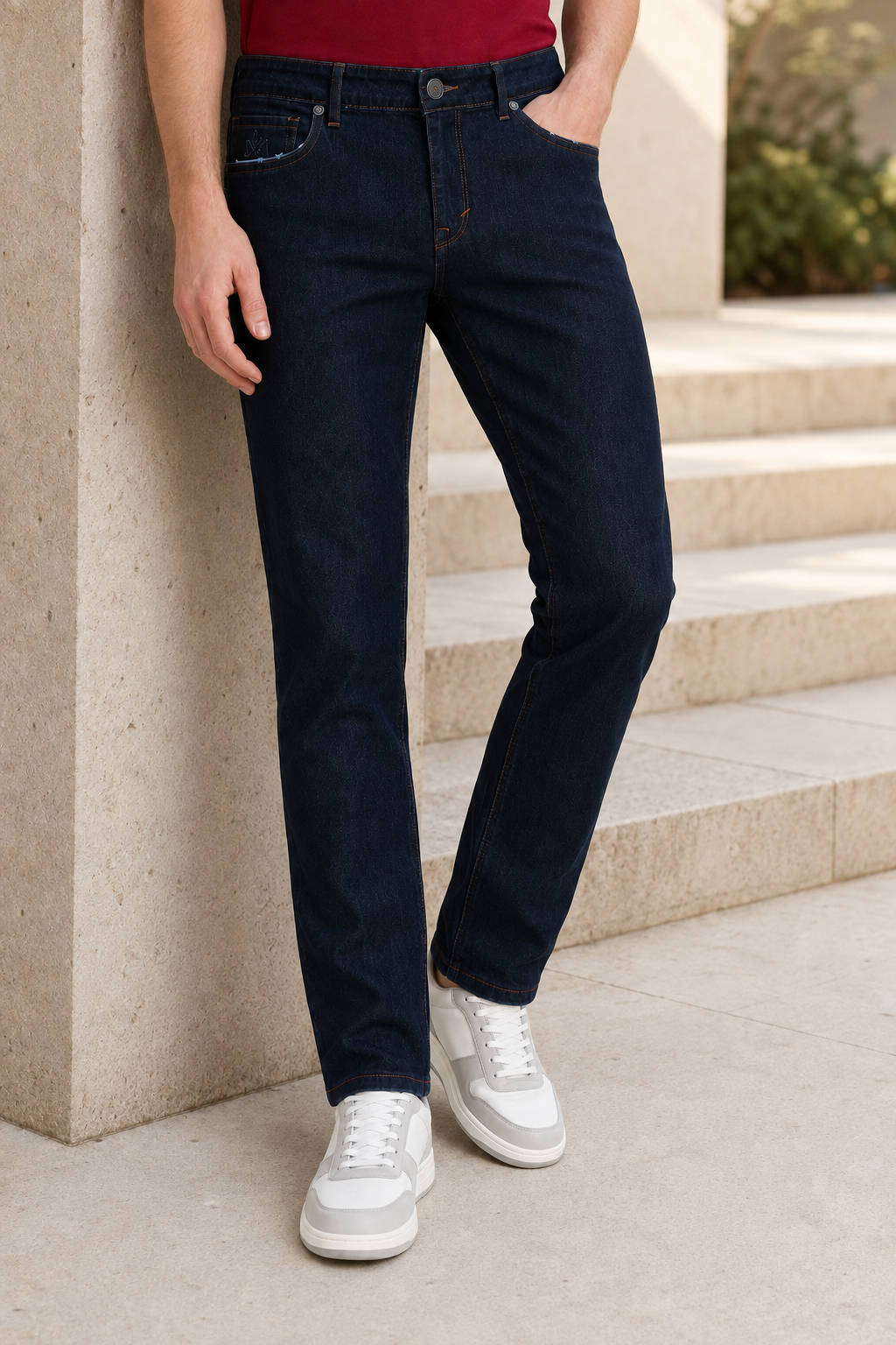 Classic Blue Slim Fit Denim