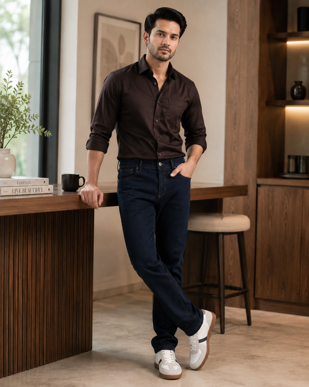 Tumblr Blue Slim Fit Denim