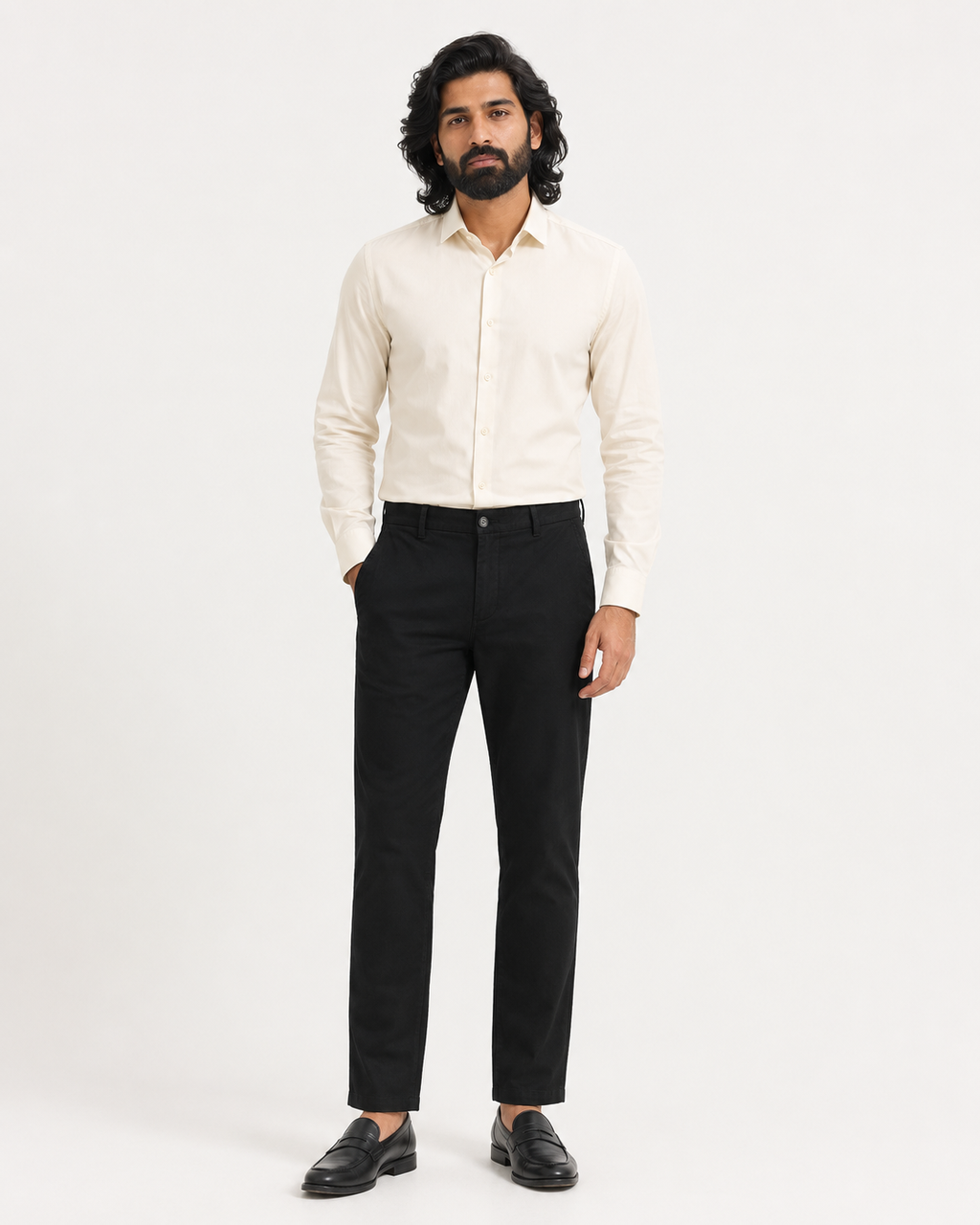 Classic Black Giza Trouser