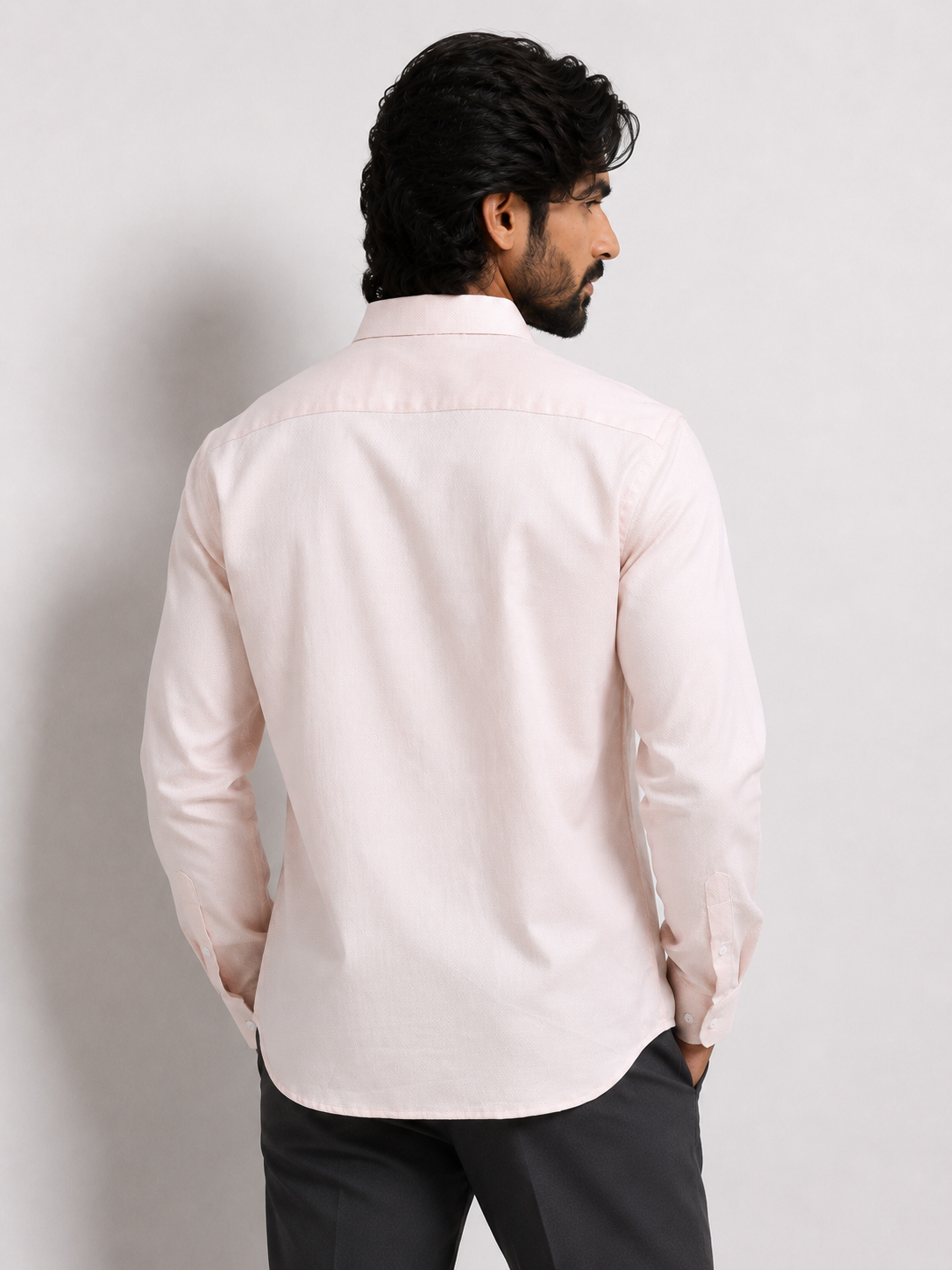Rose Quartz Jacquard Shirt