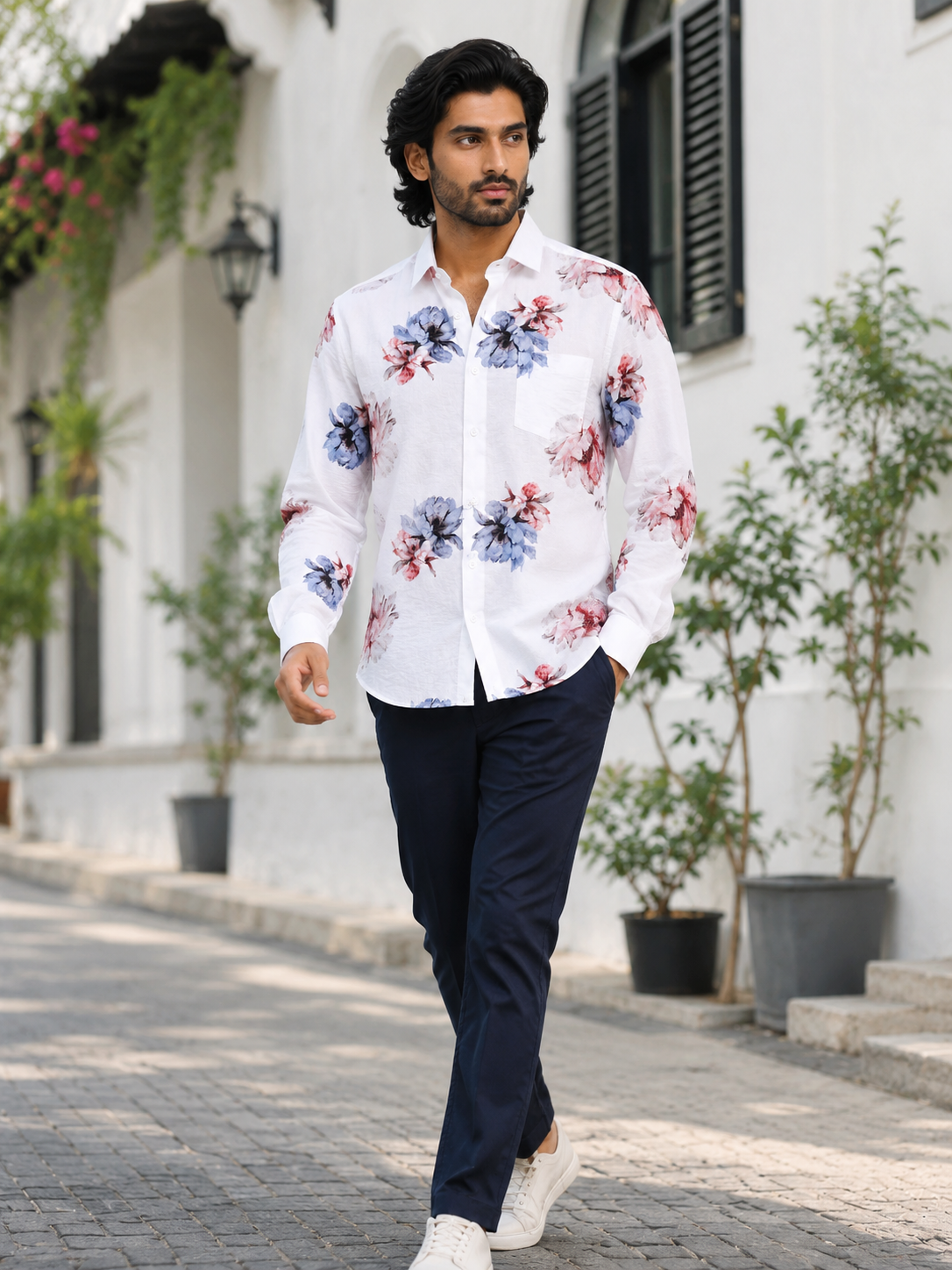 Ethereal Flora Artisan Shirt