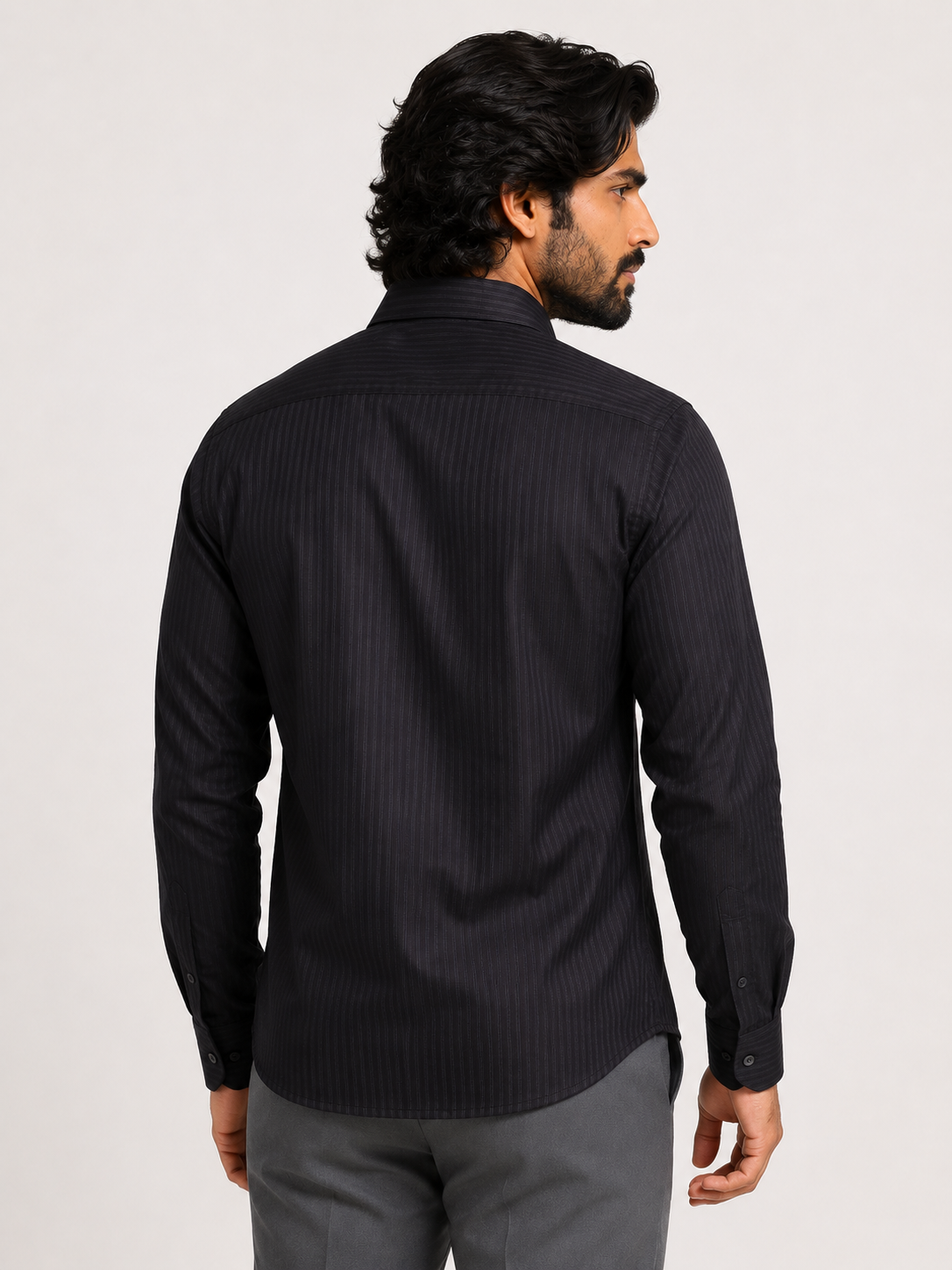 Midnight Shadow Stripe Shirt