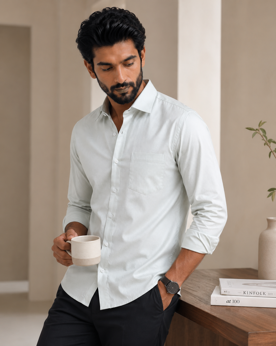 Frost Grain Artisan Shirt