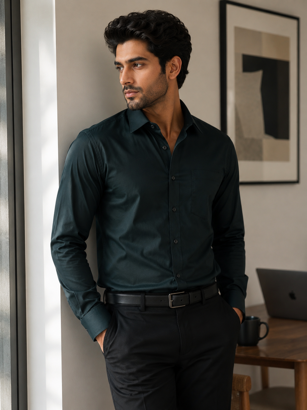Noir Evergreen Signature Shirt