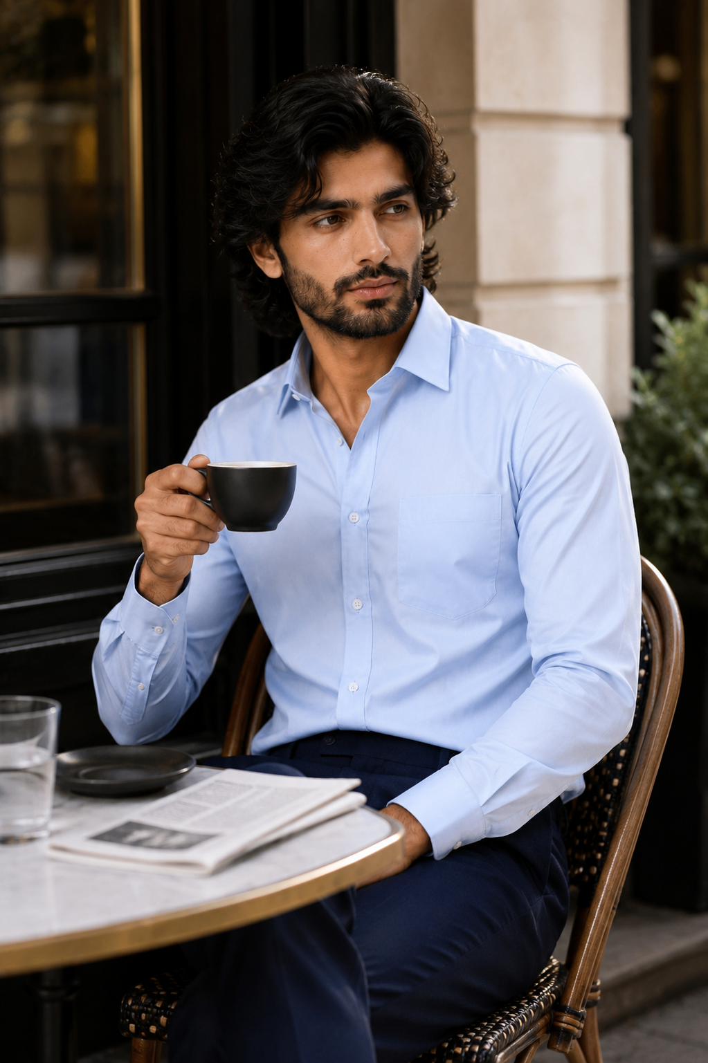 Celestial Blue Signature Shirt