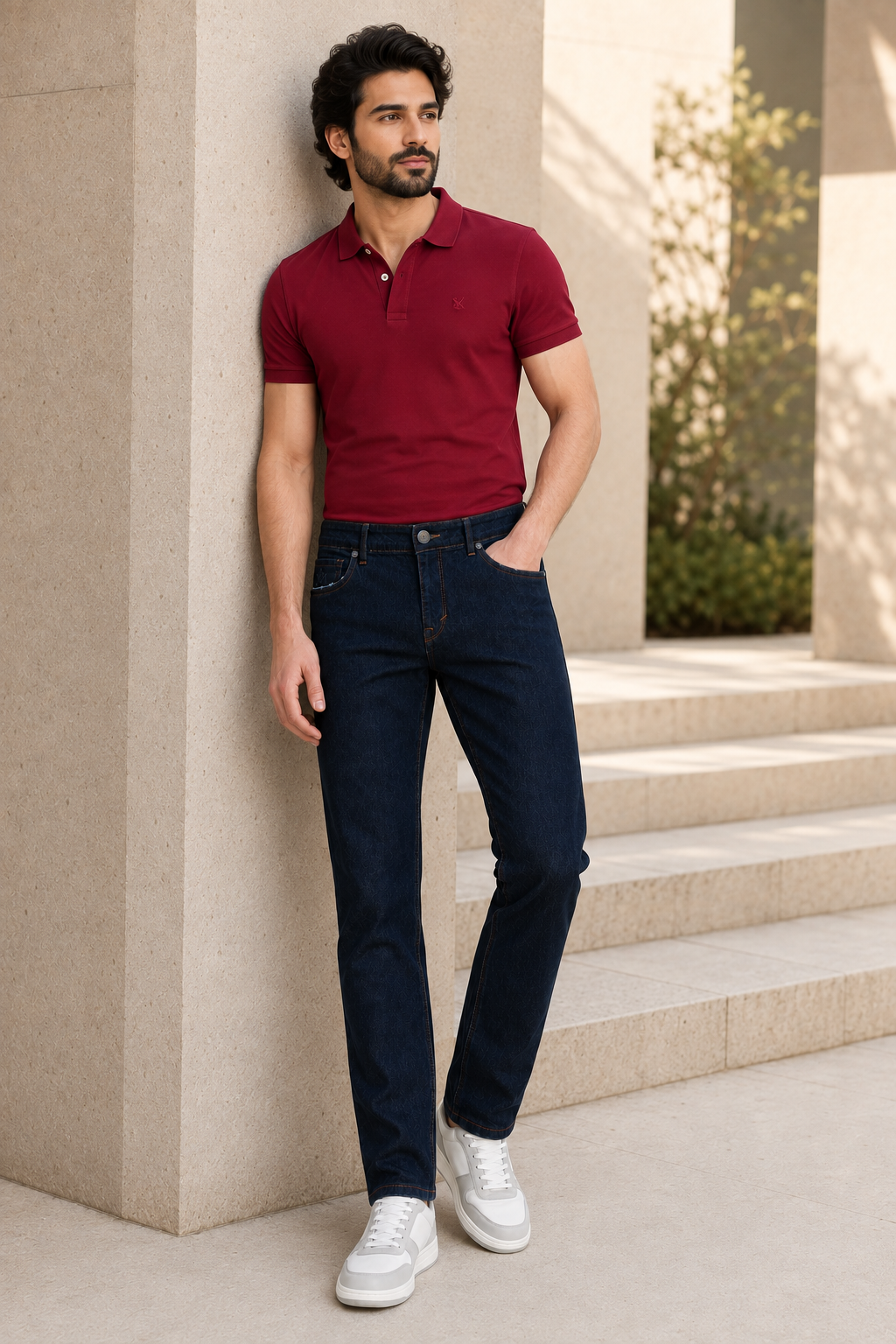 Classic Blue Slim Fit Denim