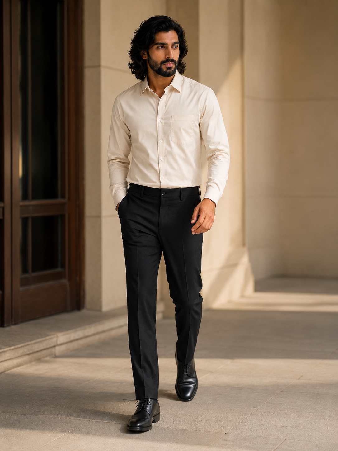 Champagne Luster Signature Shirt