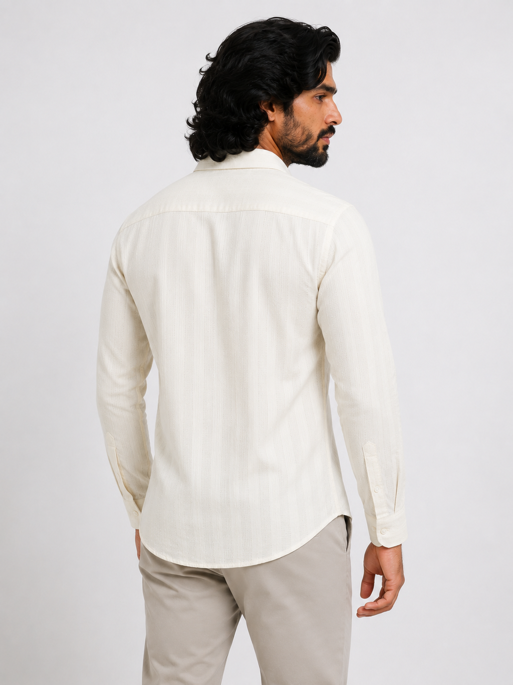 Ivory Dobby Shirt